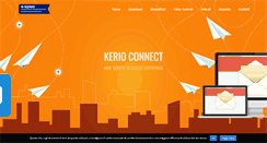 Desktop Screenshot of kerio-connect.it
